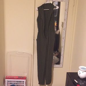 Olive Green Jumpsuit